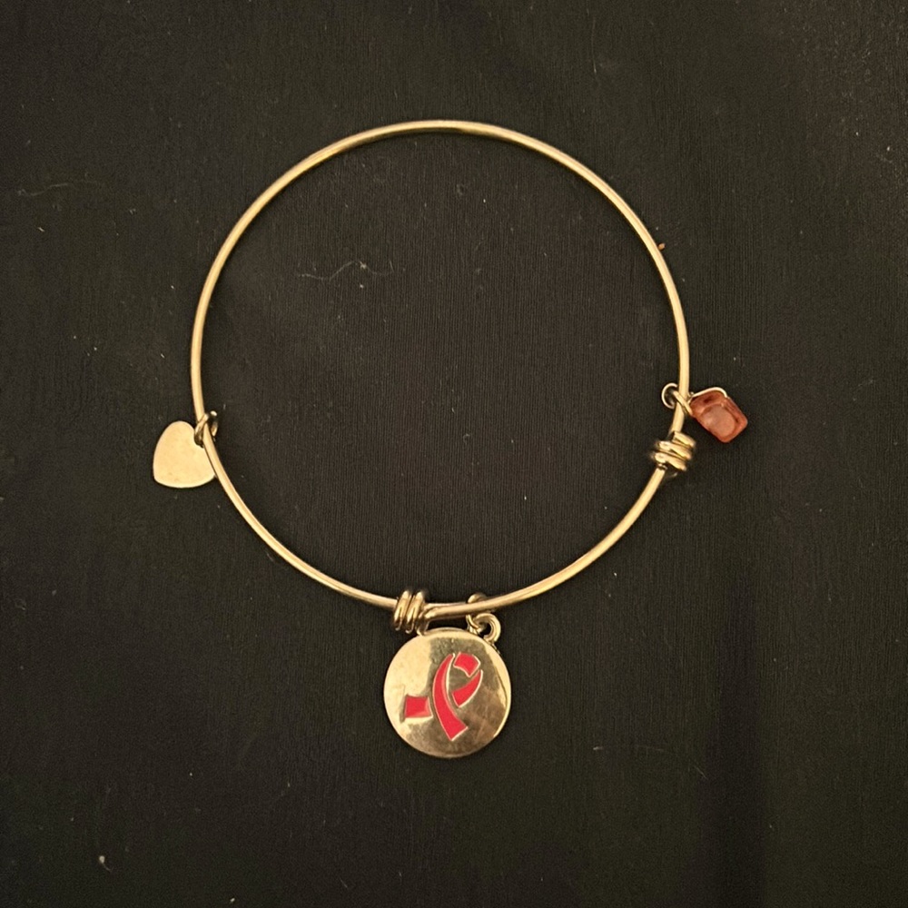 Cancer Ribbon Bracelet